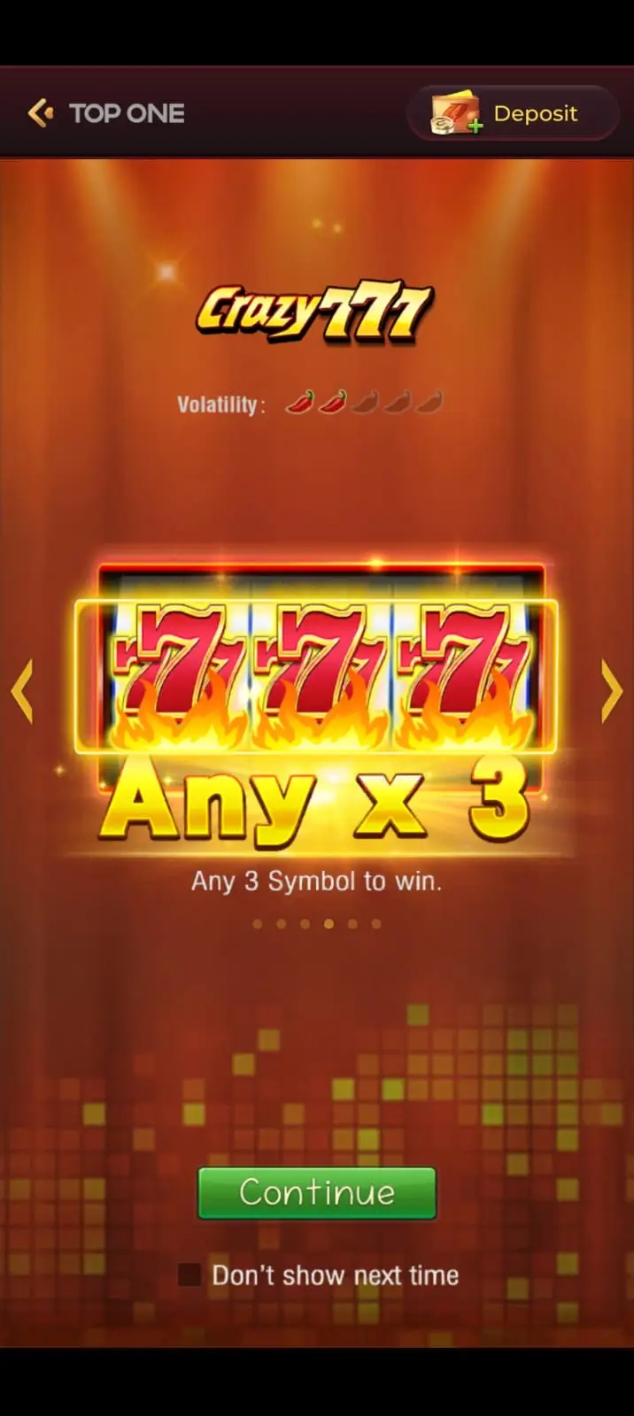 777 slot game topone